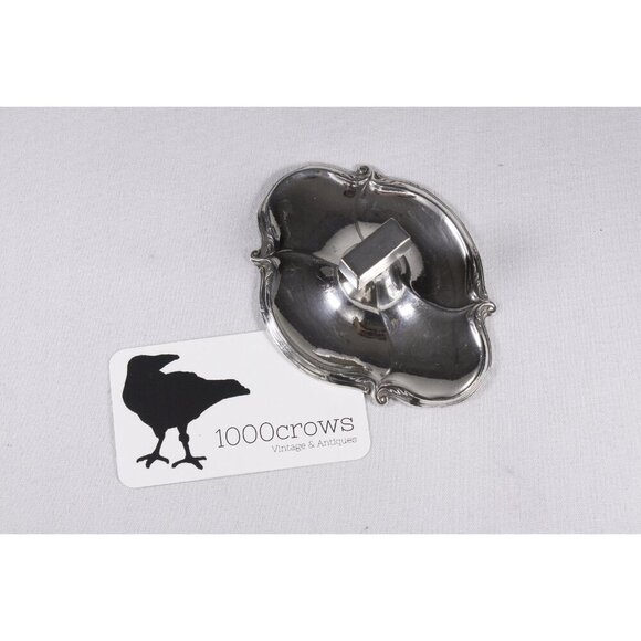 Antique Jugendstil WMF matchbox stand, vintage distressed Oxidized finish - Picture 4 of 6